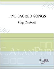 Five Sacred Songs Vocal Solo & Collections sheet music cover Thumbnail